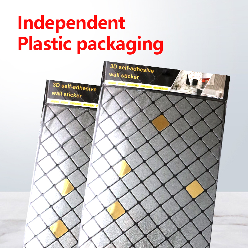 modern design ixpe self-adhesive wall covering Waterproof mosaic wall sticker for kitchen bathroom