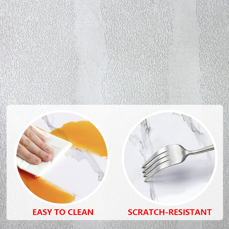 home decor IXPE raised soft clay self adhesive waterproof wall sticker for bedroom decoration