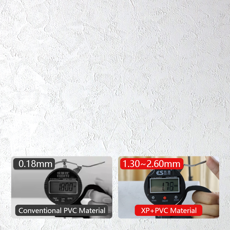 home decoration waterproof Removable wall sticker self adhesive IXPE Raised Soft Clay sound insulati