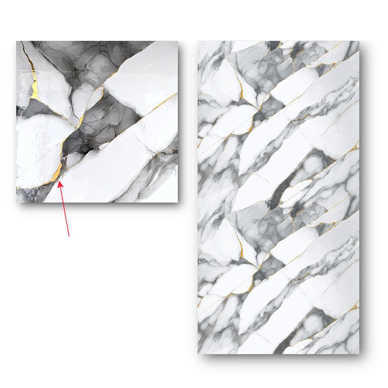 custom design marble pattern sticker rolls personalized waterproof Self Adhesive wall stickers for living room
