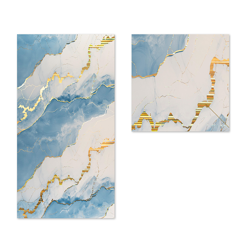 hot selling cheap Wall Panel Stickers IXPE UV marble decorative wall sticker custom for Home Decor