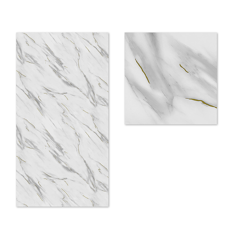 factory wholesale modern design Self Adhesive IXPE Waterproof UV Marble Wall Sticker for Household Use