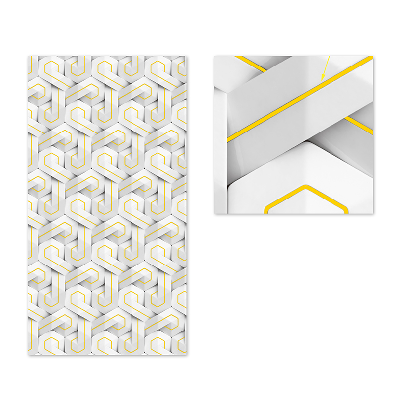 Mold Resistant Waterproof Ixpe Wallpapers Self-Adhesive Wall Sticker for Bathroom and Kitchen