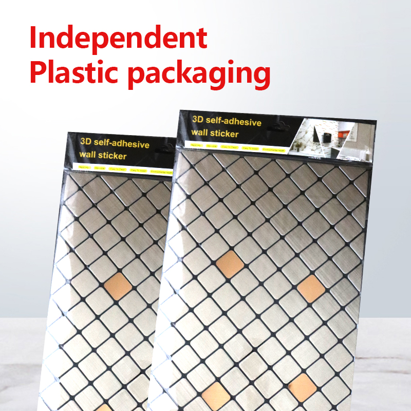 cost-effective High Quality Waterproof 3d wall sticker modern design self adhesive mosaic wall sticker easy peel