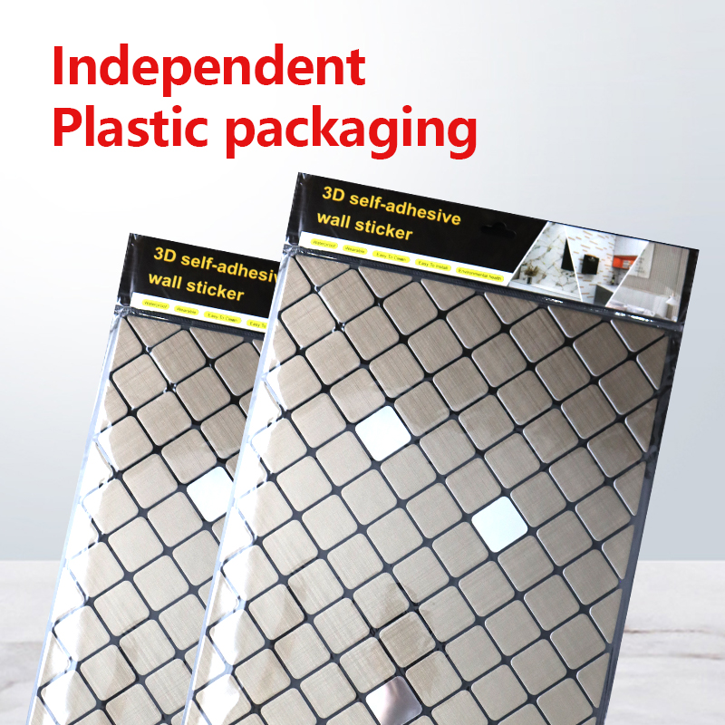 modern design ixpe self-adhesive wall covering Waterproof mosaic wall sticker for kitchen bathroom