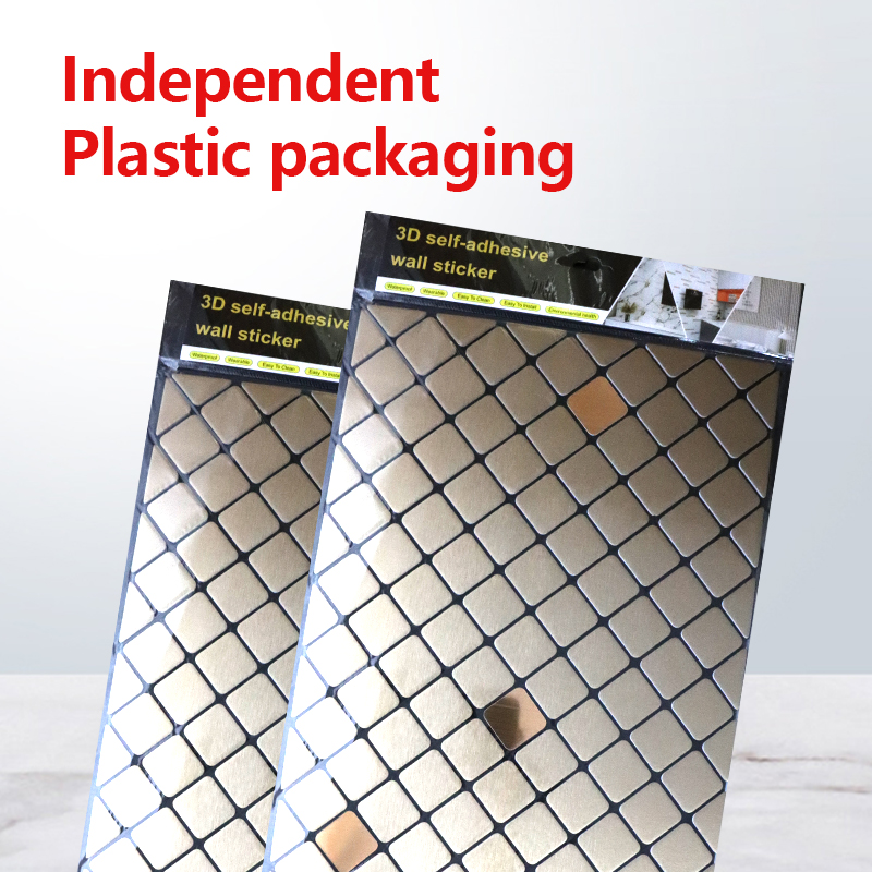 kitchen bathroom waterproof self adhesive mosaic wall sticker home decor 3d wall sticker peel and stick