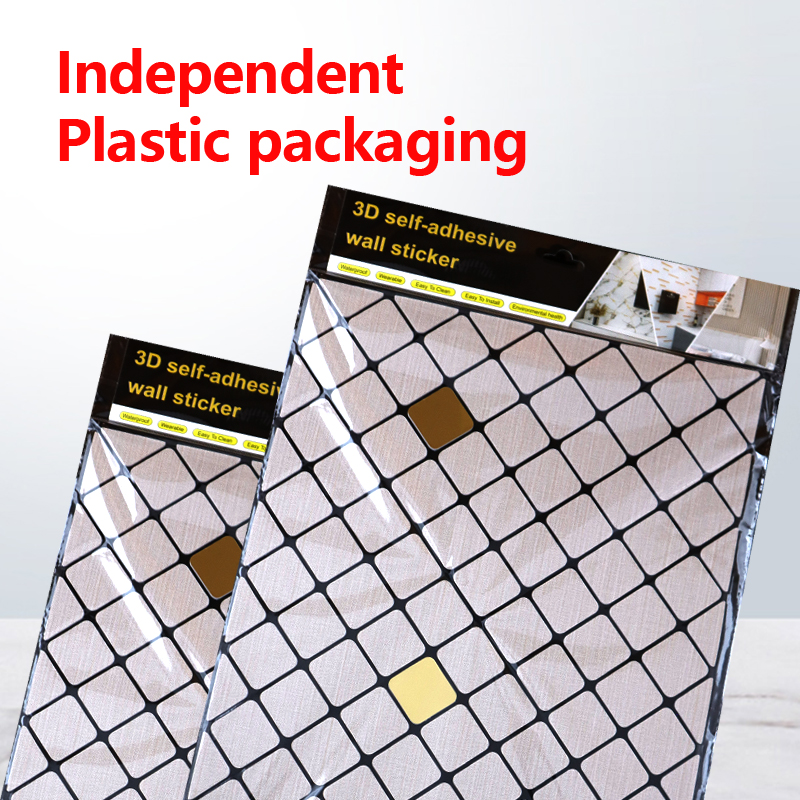 cost-effective High Quality Waterproof 3d wall sticker modern design self adhesive mosaic wall sticker easy peel