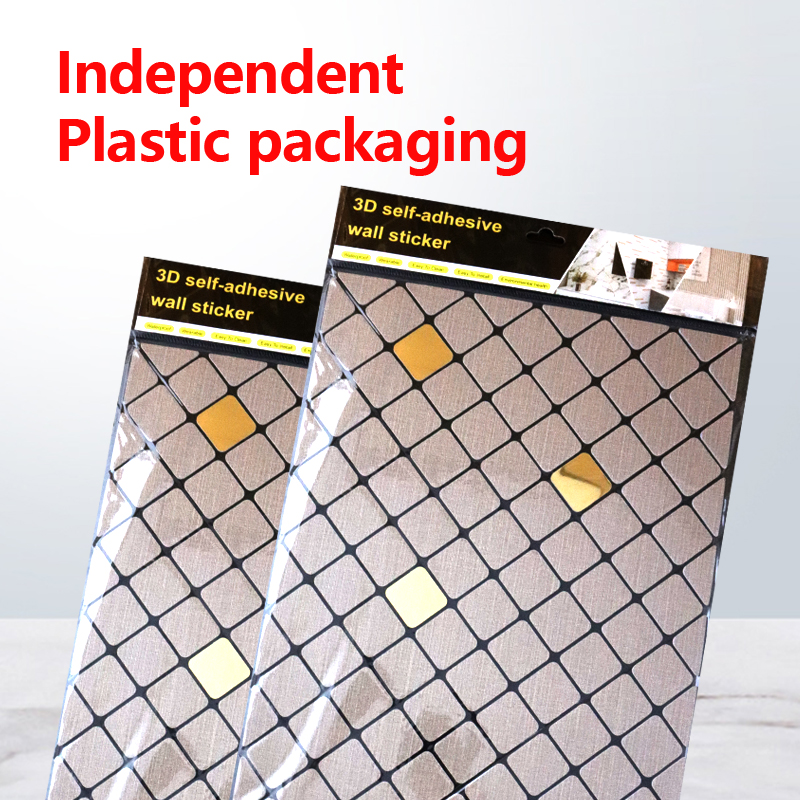 modern home wall stickers easy installing Mosaic Style IXPE self adhesive indoor wall sticker