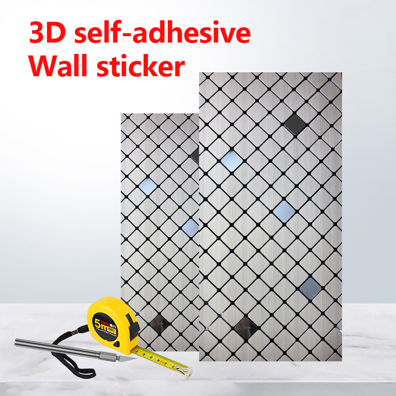 reliable quality Oil-Resistant 3d wall sticker waterproof mosaic self adhesive stickers for wall decoration