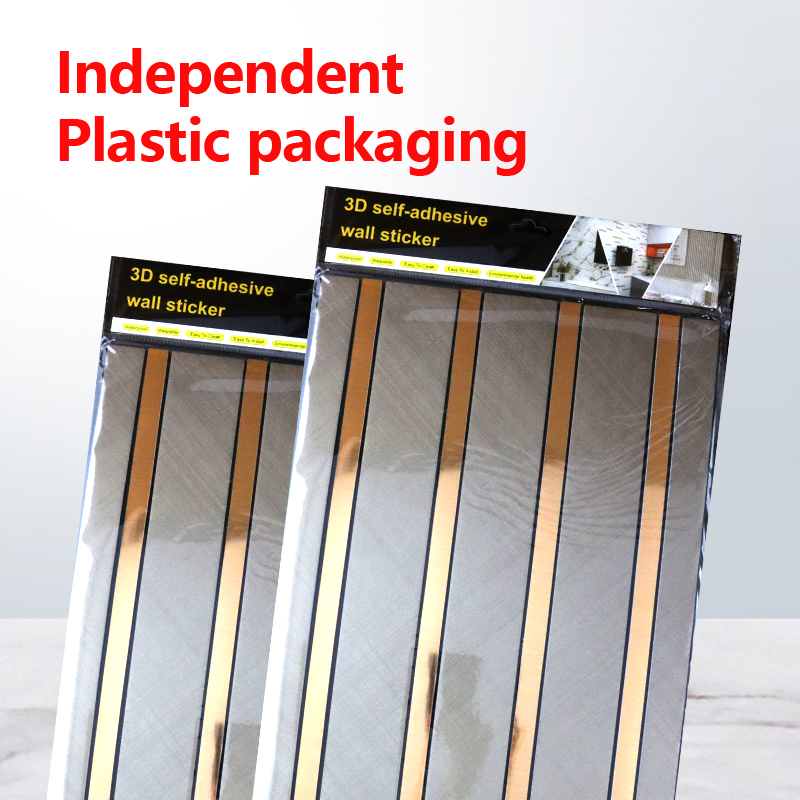 Eco-Friendly decorative 3 d IXPE wall sticker Soundproof self adhesive mosaic sticker for kitchen bathroom