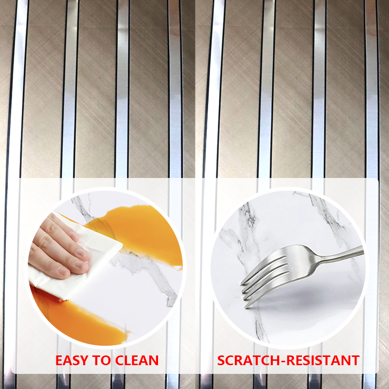 modern design ixpe self-adhesive wall covering Waterproof mosaic wall sticker for kitchen bathroom