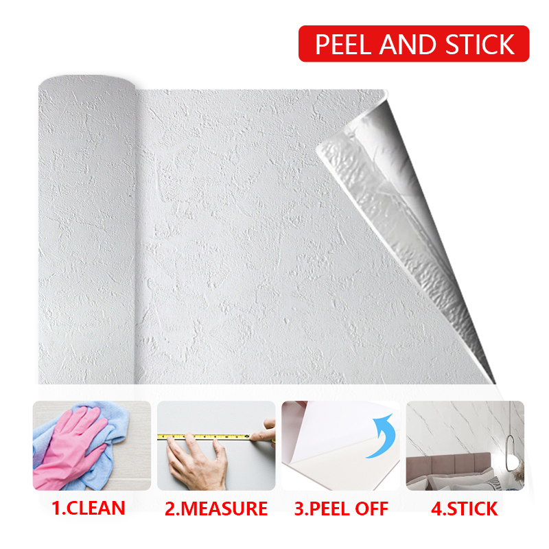 custom Eco-Friendly home decoration Durable self adhesive IXPE raised soft clay wall sticker for living room