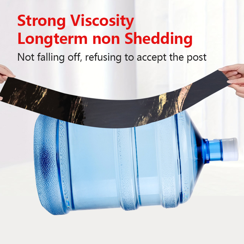 Easy Clean Surface Self-Adhesive Wall Paper Marble Sheet Sticker for Living Room and Bedroom