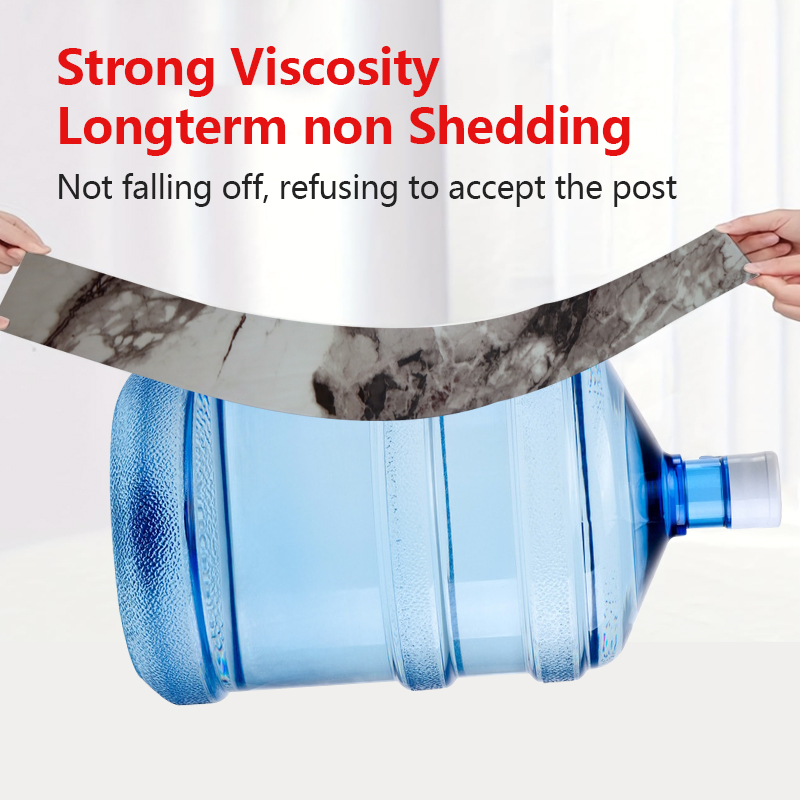 Eco Friendly marble design decorative wall stickers easy cleaning Sound Absorbing IXPE house wall panels sticker