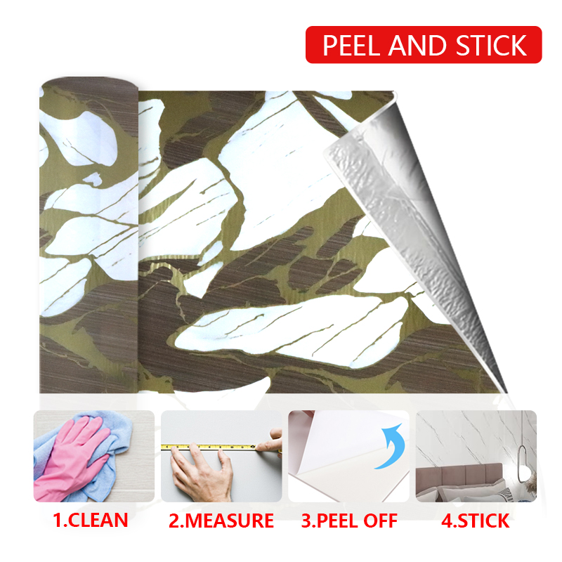 No Residue Removable Design High Quality Peel Stick Wallpaper Office Decoration