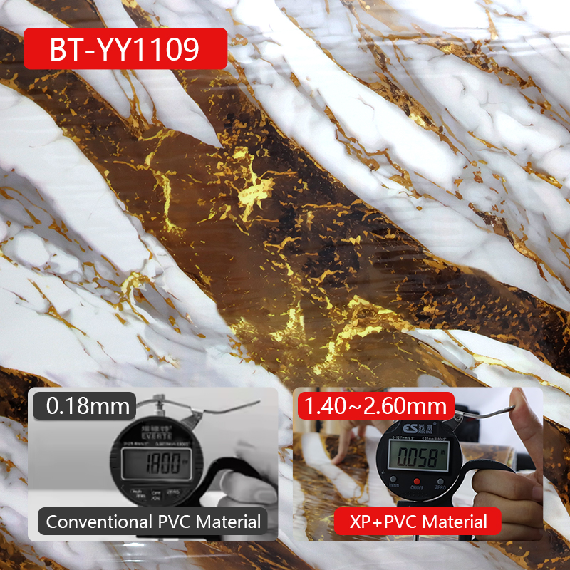 Mold Resistant Waterproof Ixpe Wallpapers Self-Adhesive Wall Sticker for Bathroom and Kitchen