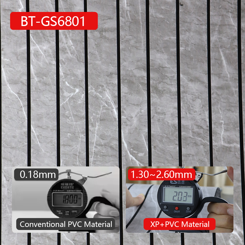 wholesale 3d self adhesive wood pattern sticker oil proof fluted wall stickers for kitchen living ro