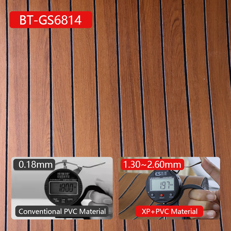 hot selling self-adhesive grille wall sticker anti scratch decorative pvc IXPE wood texure wall stic