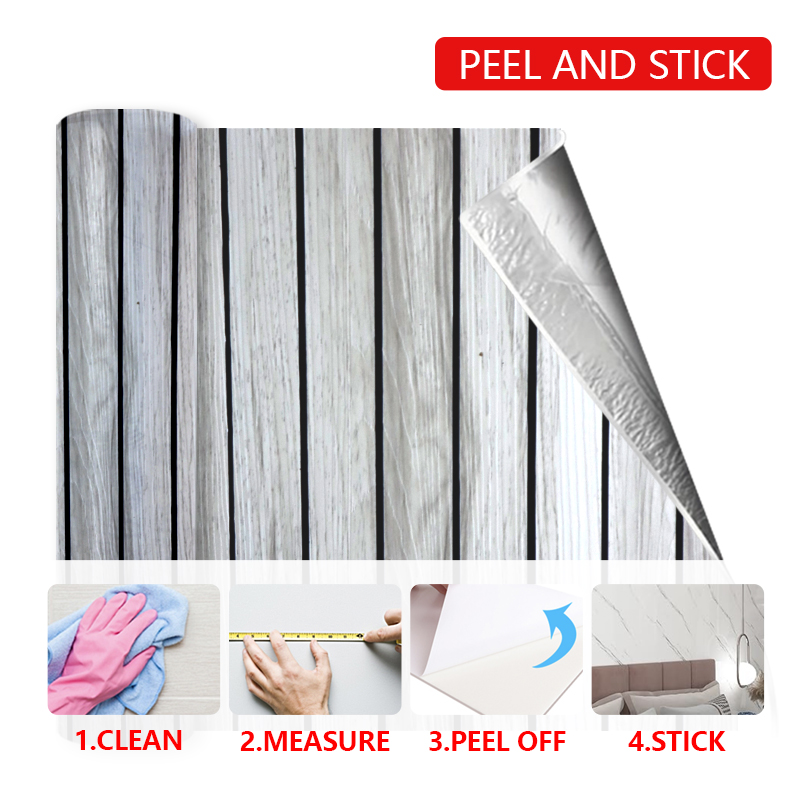 luxury new 3d wall grille wall stickers self adhesive IXPE fluted wall sticker for bedroom