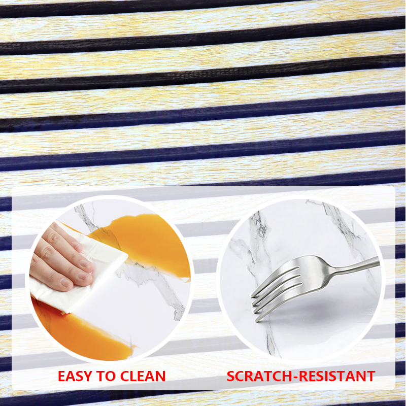 High Gloss marble grain Self-Adhesive Waterproof ixpe 3d fluted wall sticker for Living Room and Bathroom