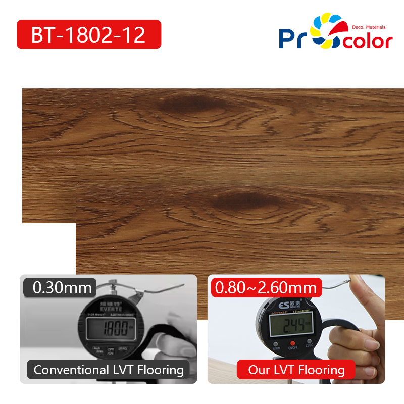 factory price modern design waterproof self adhesive PVC vinyl flooring oem lvt flooring for living room