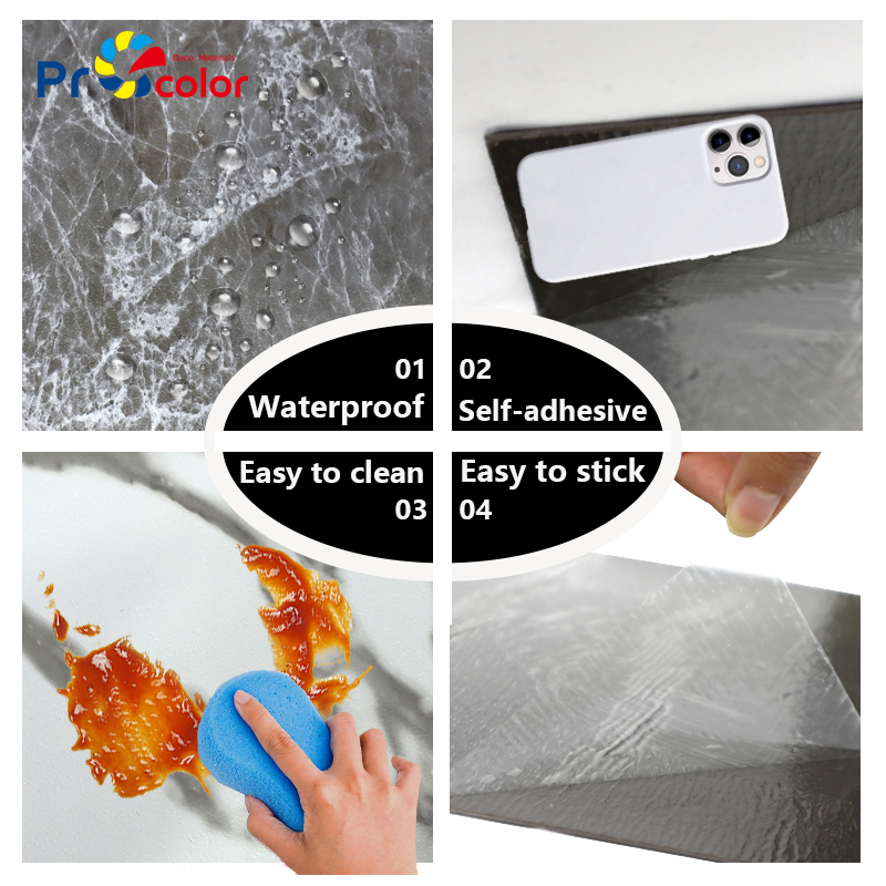 wholesale Eco-friendly easy installing 0.9-2mm thick lvt floor self adhesive for home office