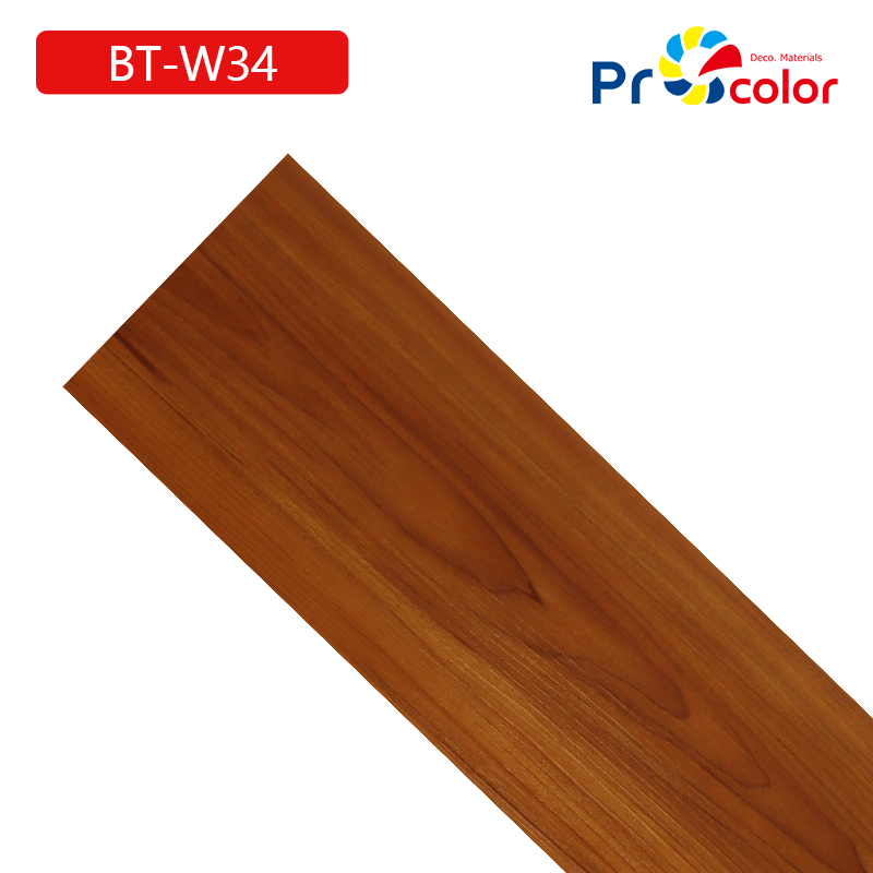Wholesale Stylish wood grain pvc flooring waterproof self adhesive vinyl floor tiles for interior de