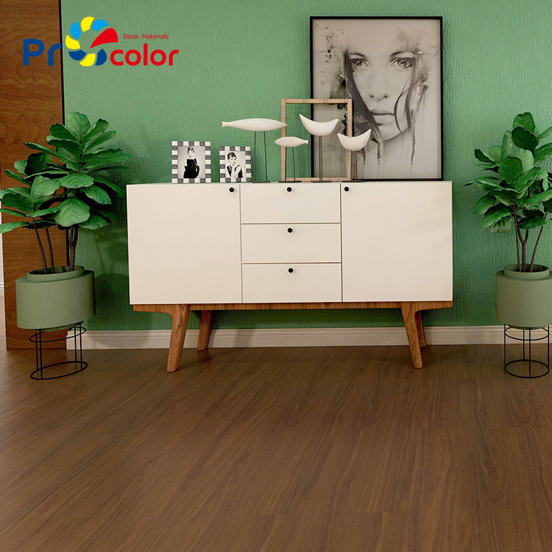 cheap office home indoor Anti-scratch wood grain PVC lvt floor self adhesive rectangle lvt floor tiles